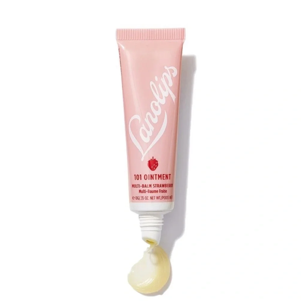 $5 🌙 Lanolips 101 Uses Lip Balm Or Healing Balm STRAWBERRY 🍓‎ NEW
